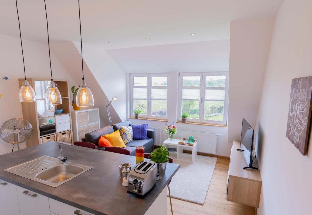 Gaesteapartment Auf Einem Bauernhof 巴特本特海姆 外观 照片